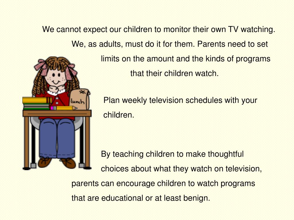 PPT The Effects of Television Violence on our Children PowerPoint