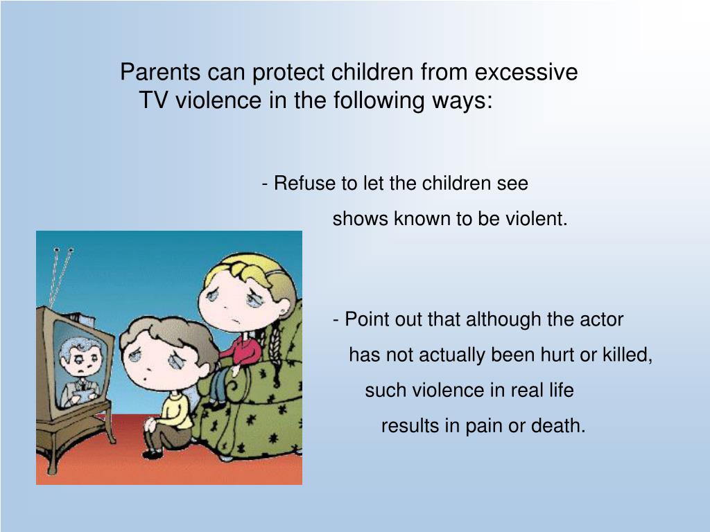 PPT The Effects of Television Violence on our Children PowerPoint