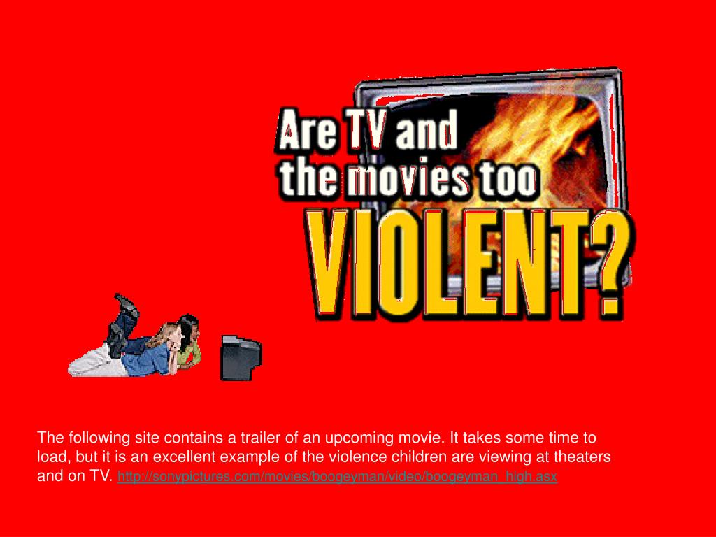 PPT The Effects of Television Violence on our Children PowerPoint