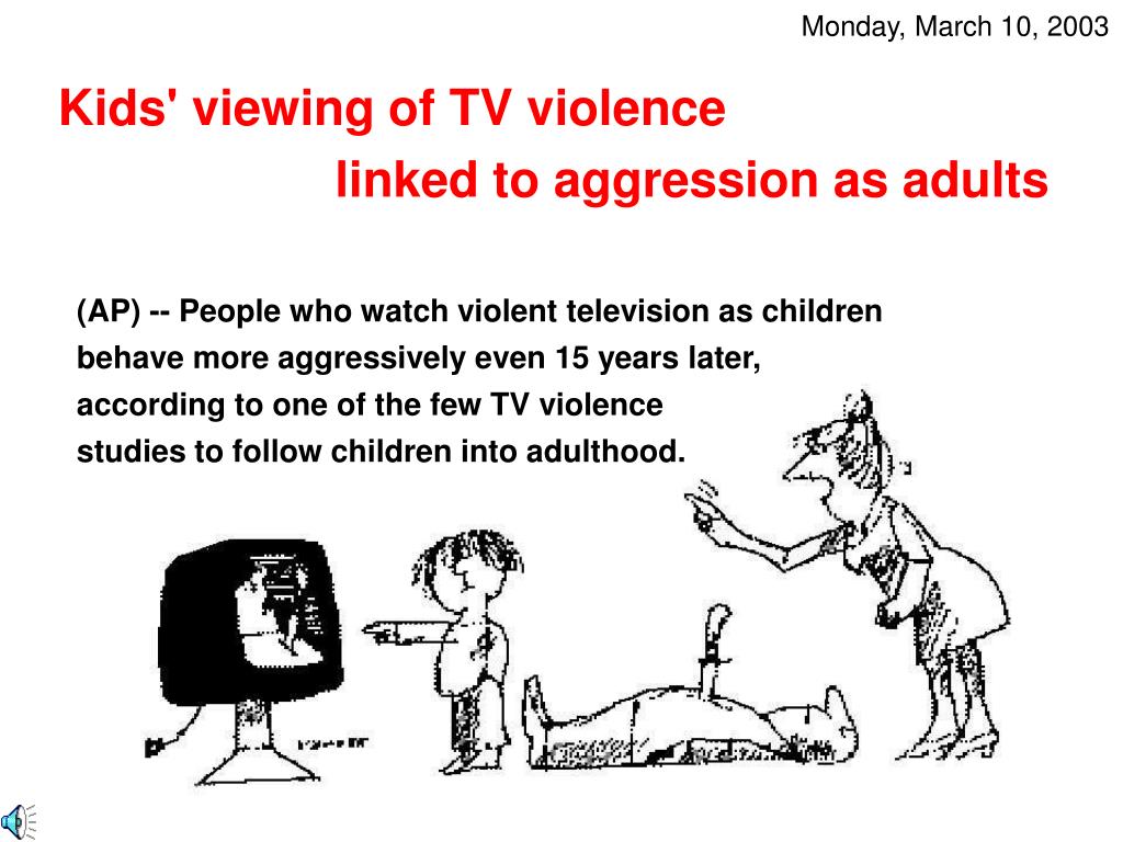 PPT The Effects of Television Violence on our Children PowerPoint