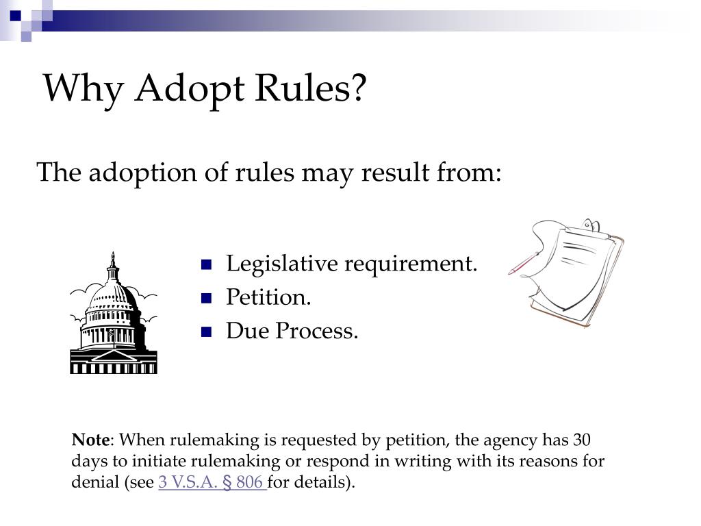 PPT Vermont Administrative Procedures Act PowerPoint Presentation