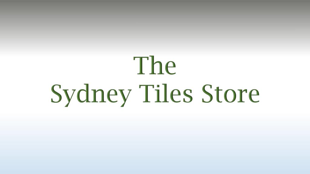 PPT Sydney tiles PowerPoint Presentation, free download ID4862151