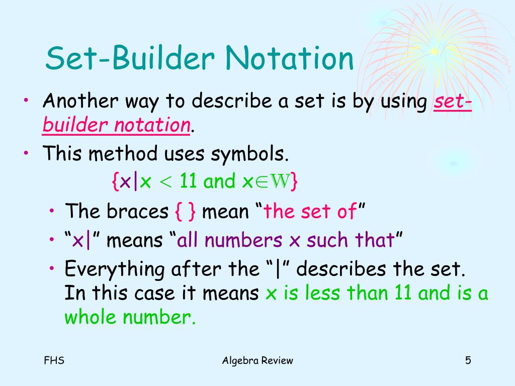 PPT Understanding Set Notation PowerPoint Presentation, free download