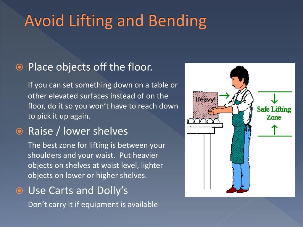 PPT - Back Safety and Lifting Injury Prevention PowerPoint Presentation