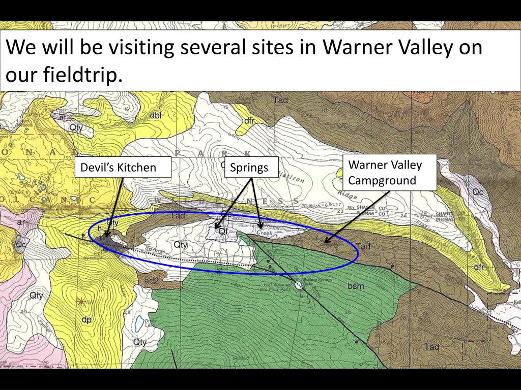 PPT Geology Introduction to Lassen and Warner Valley PowerPoint