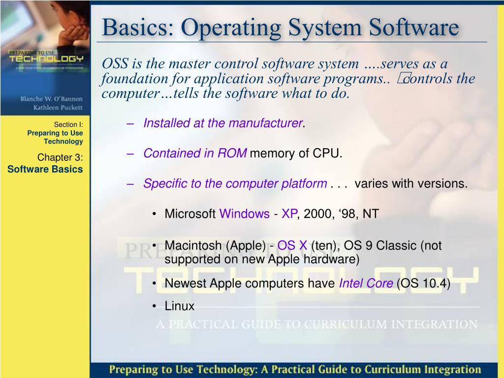 PPT Chapter 3 Software Basics PowerPoint Presentation, free download ID4866984