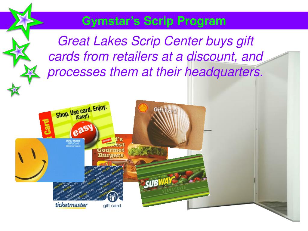 PPT GREEN BAY YMCA GYMSTAR SCRIP PROGRAM PowerPoint Presentation