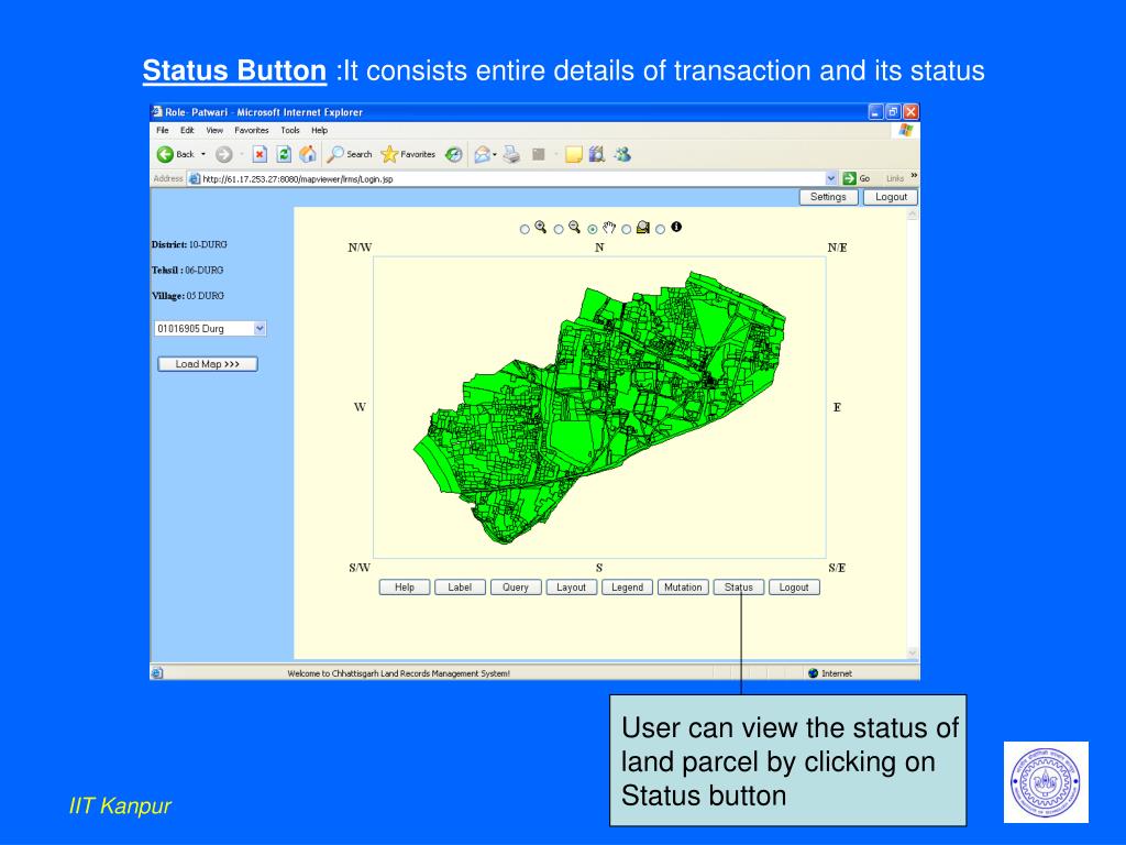 PPT  Based Land Records Management System PowerPoint Presentation