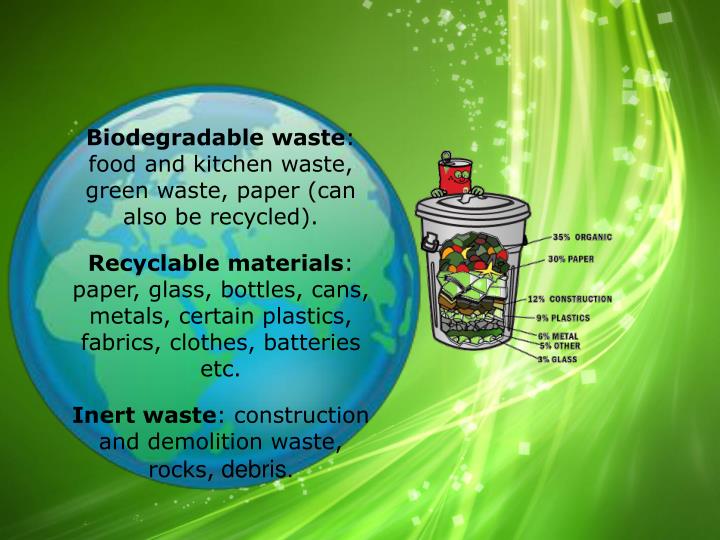 PPT WASTE MANAGEMENT PowerPoint Presentation ID4873528