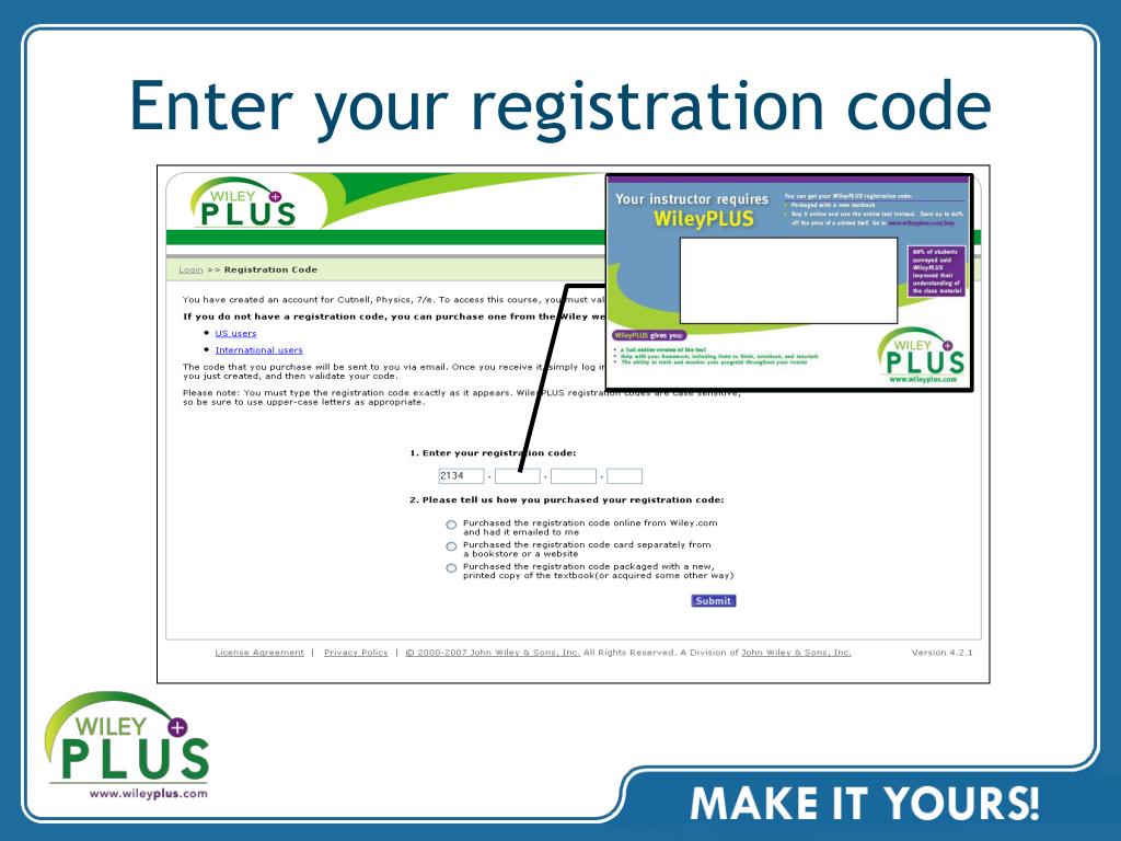PPT to WileyPLUS ! PowerPoint Presentation, free download