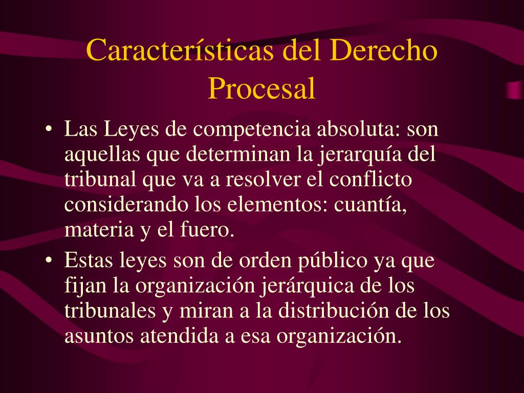 PPT El Derecho Procesal PowerPoint Presentation, free download ID