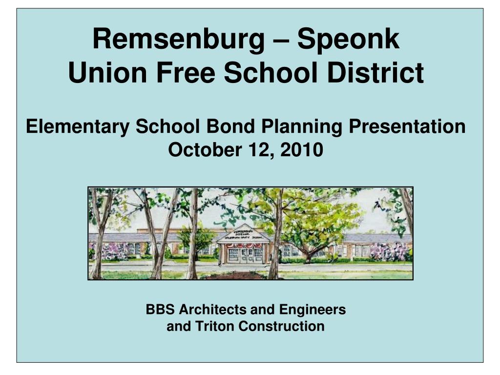 PPT Remsenburg Speonk Union Free School District Elementary School