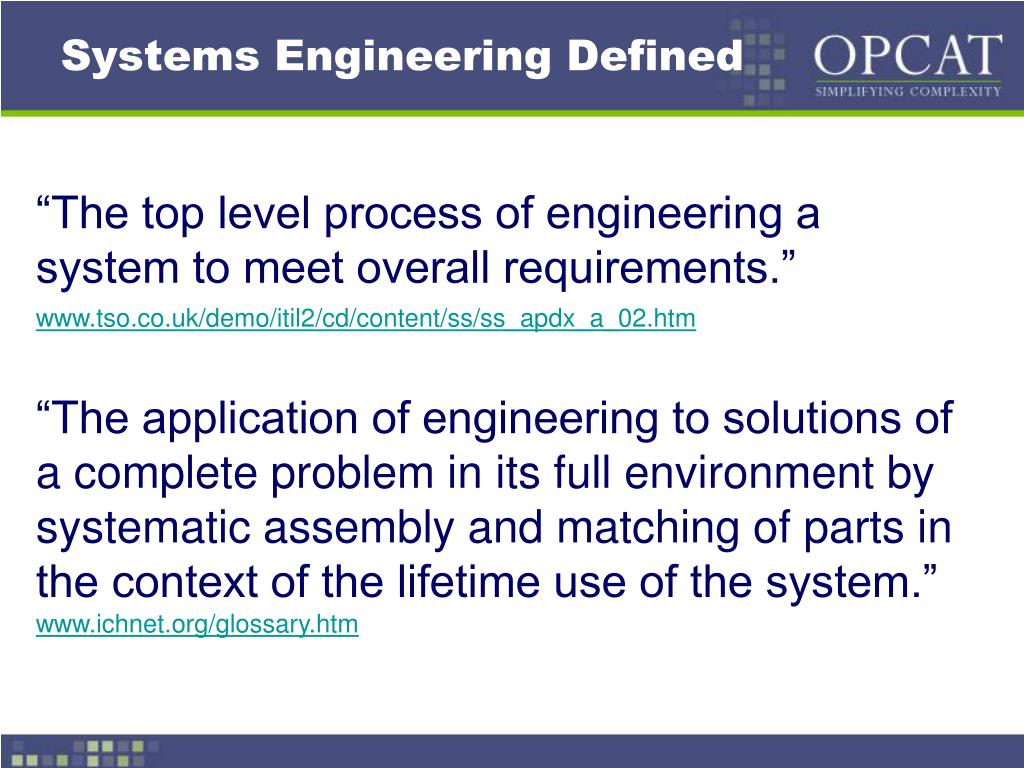 PPT Systems Engineering Solution PowerPoint Presentation, free