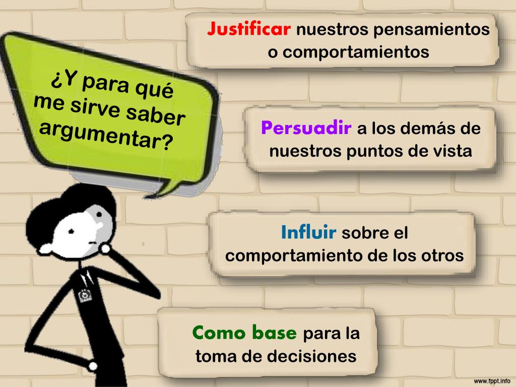 PPT ¿Cómo hacer una buena argumentación? Para elaborar un comentario