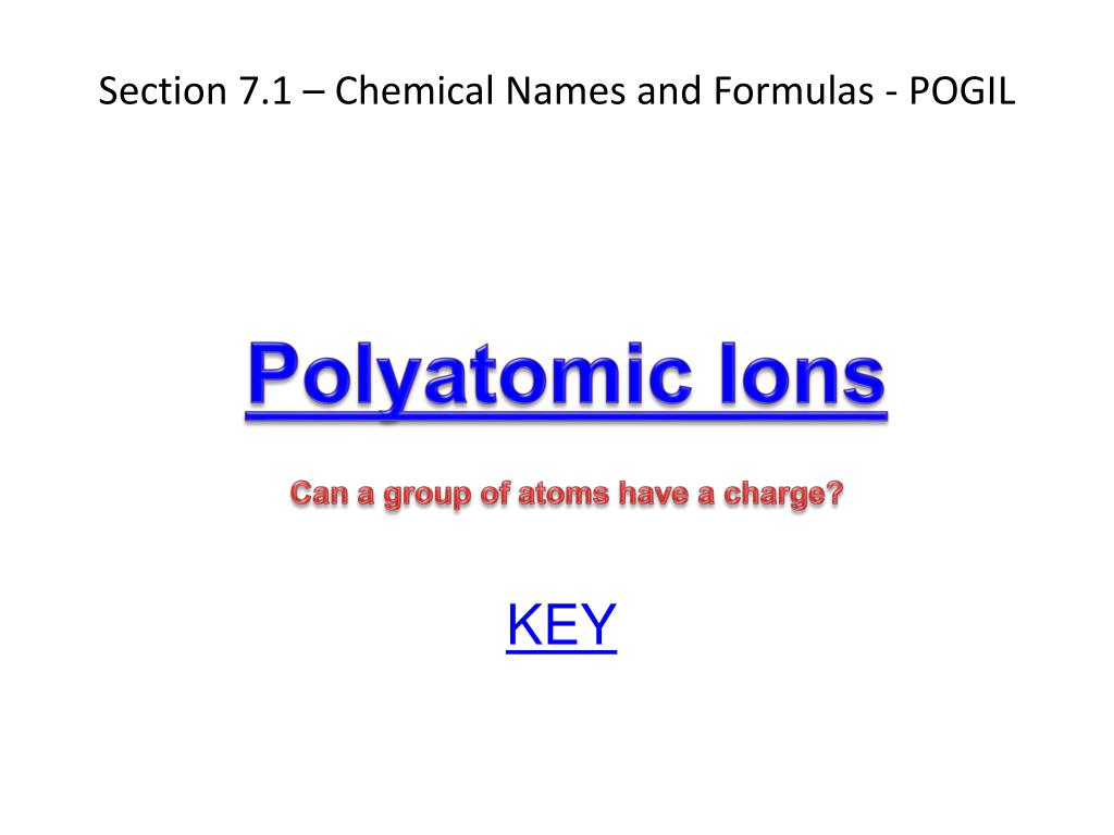 PPT Chapter 7 Chemical Formulas and Chemical Compounds PowerPoint