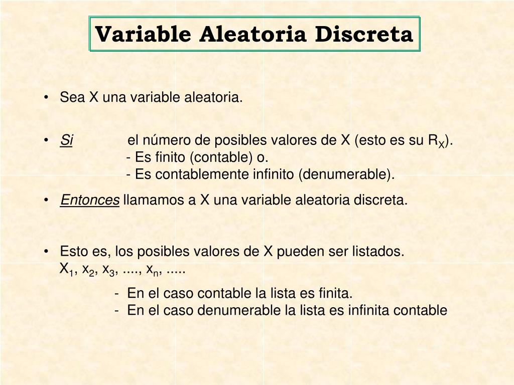 PPT Variables Aleatorias Distribuciones PowerPoint Presentation, free