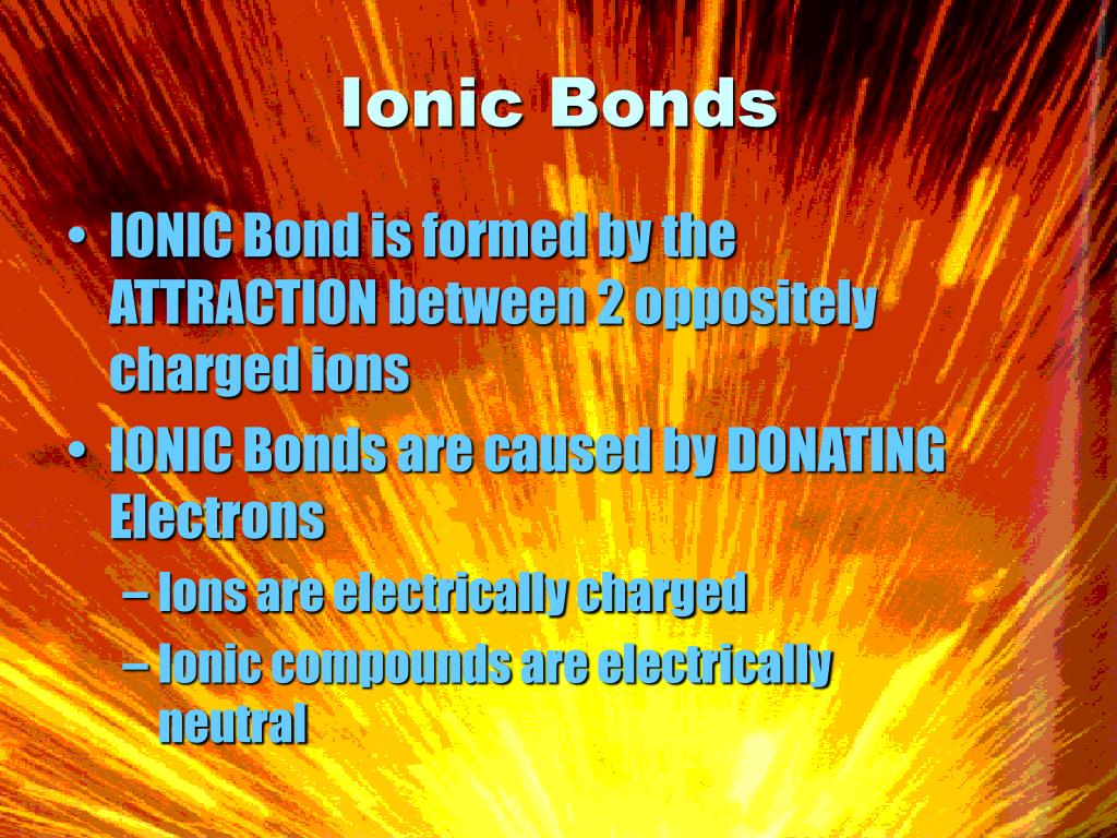 PPT Ch 8.2 Ionic Bond Properties PowerPoint Presentation, free