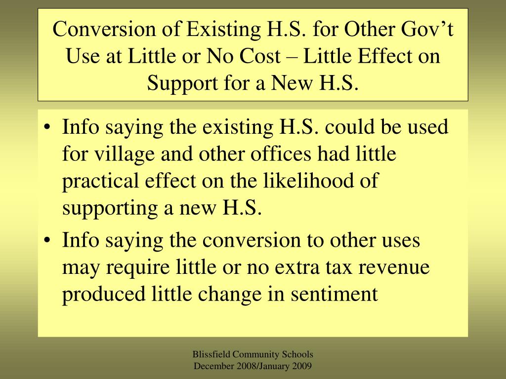 PPT Blissfield Community Schools PowerPoint Presentation, free