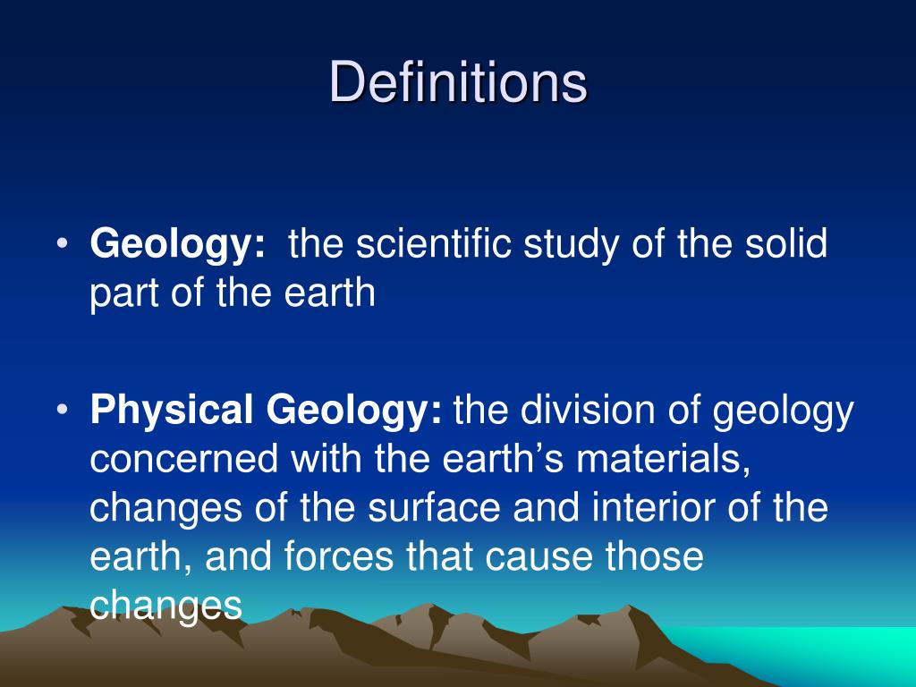 PPT GEOL 1403 Physical Geology 1 PowerPoint Presentation, free download ID4889145