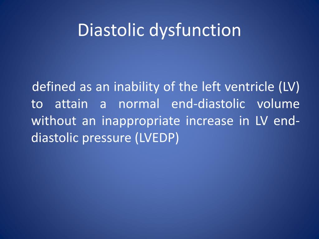 PPT Assessment of Diastolic function by echo PowerPoint Presentation
