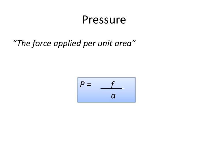 PPT Pressure, Flow & Measurement PowerPoint Presentation