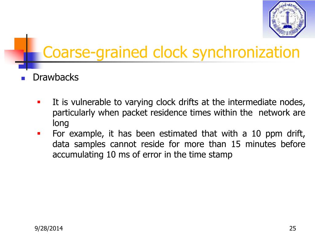 PPT Wireless Sensor Networks COE 499 Synchronization PowerPoint