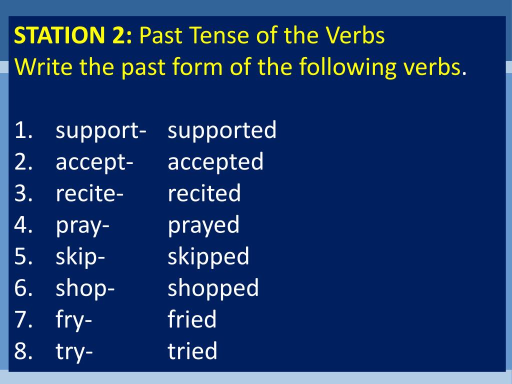 PPT Tenses of Verbs PowerPoint Presentation, free download ID4906948