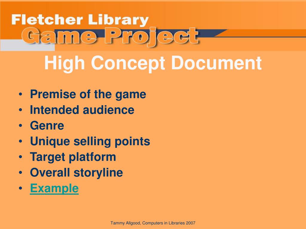 PPT Game On! Developing a game for Library Instruction PowerPoint Presentation ID4910502