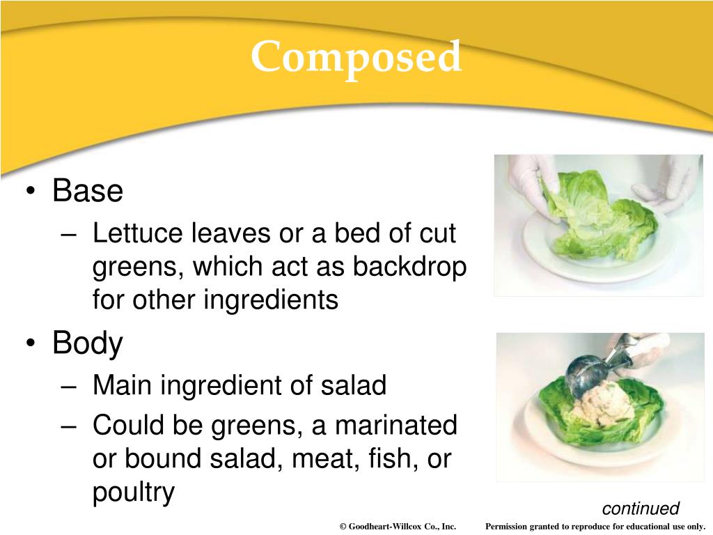 PPT Salads and Dressings PowerPoint Presentation, free download ID