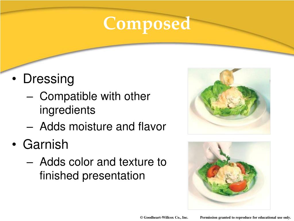 PPT Salads and Dressings PowerPoint Presentation, free download ID