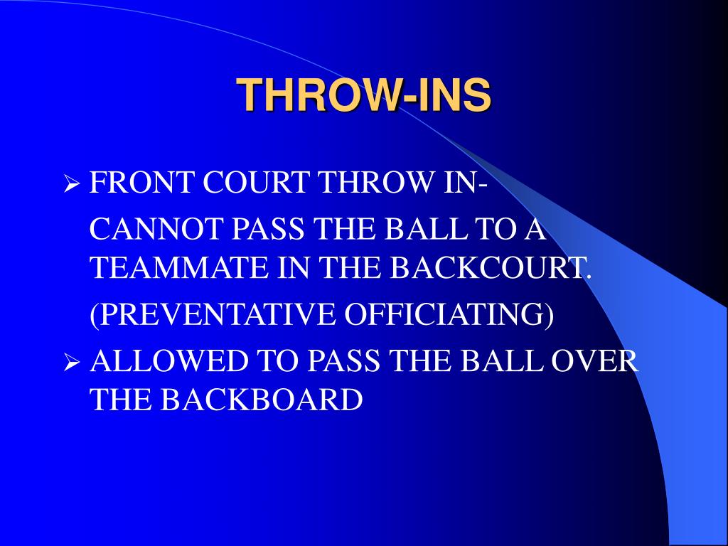 PPT 2006 FIBA RULE DIFFERENCES PowerPoint Presentation, free download