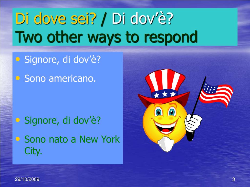 PPT Sei italiana? È italiana? PowerPoint Presentation, free download