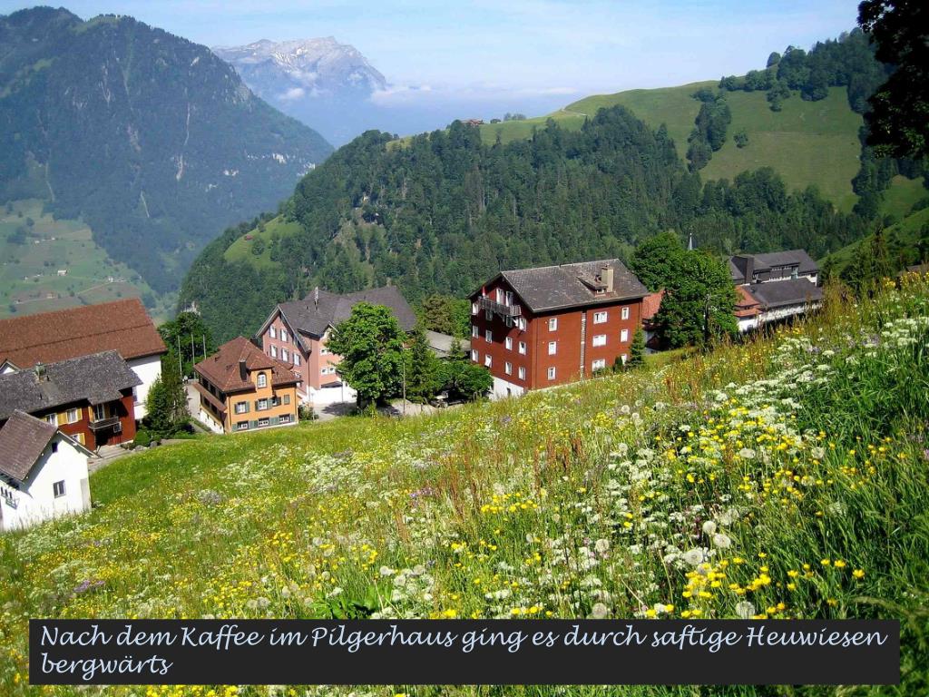 PPT Im herzigen Bergdörfli Niederrickenbach oberhalb Dallenwil