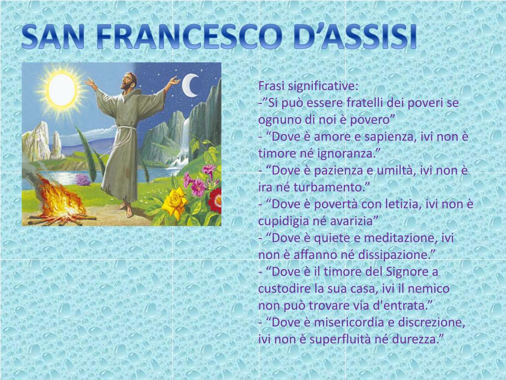 PPT SAN FRANCESCO D’ASSISI PowerPoint Presentation, free download