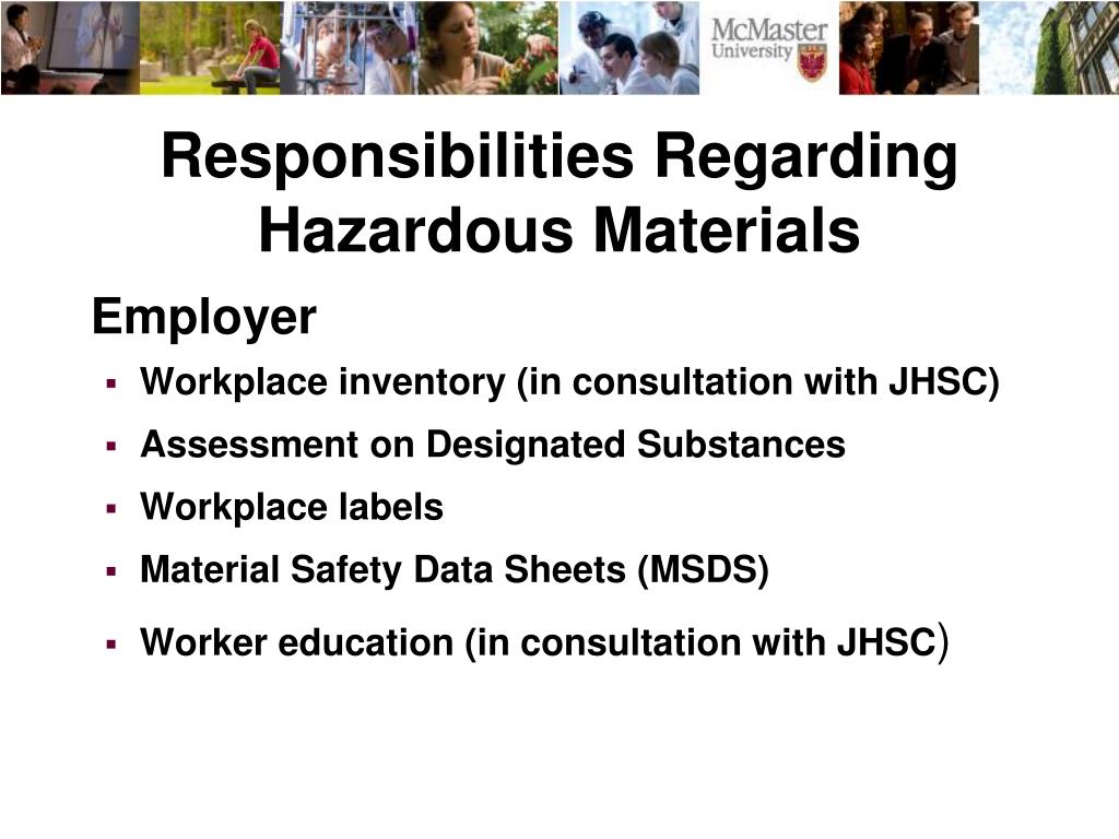 PPT Workplace Hazardous Materials Information System PowerPoint