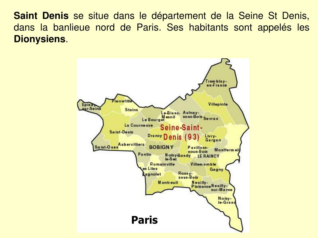 PPT Saint Denis PowerPoint Presentation, free download ID4928424