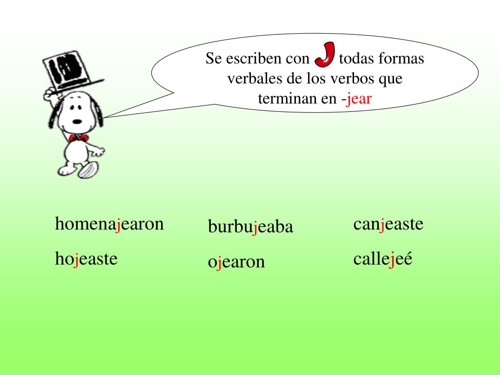 PPT Se escriben con todas las palabras que terminan en aje