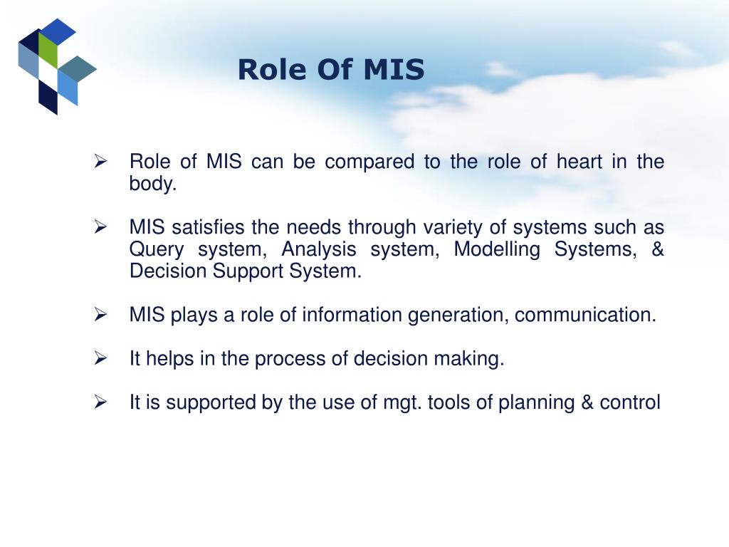 PPT “ MANAGEMENT INFORMATION SYSTEM ” PowerPoint Presentation, free