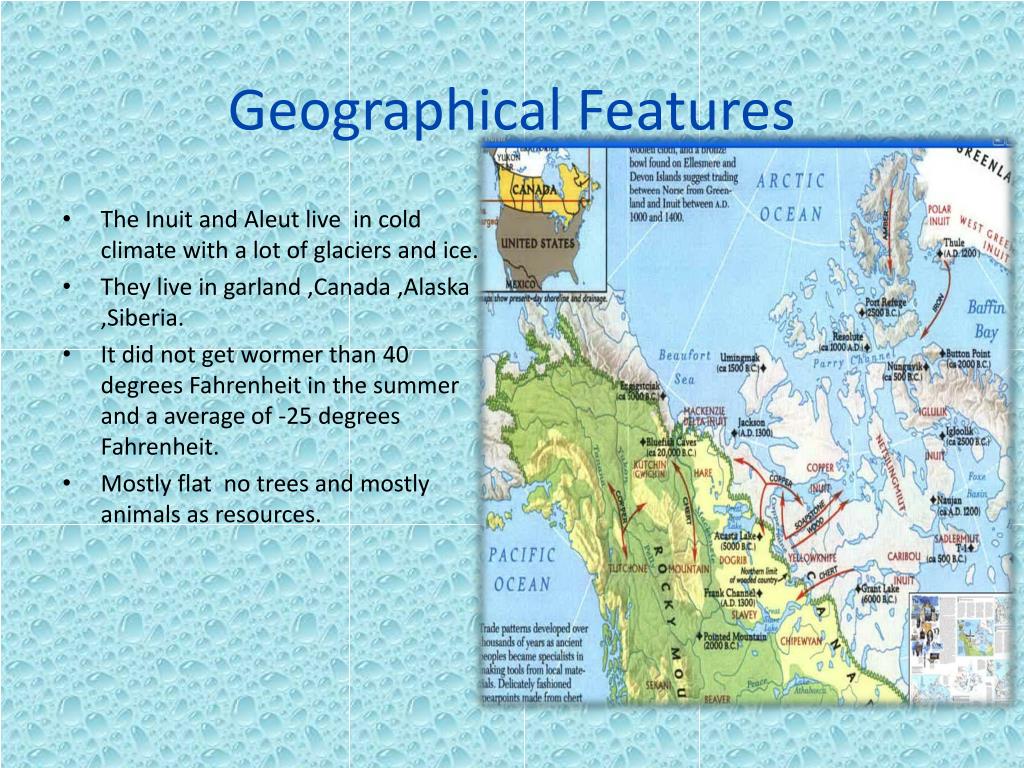 Arctic Native American Map PPT The Arctic Native Americans PowerPoint Presentation, free