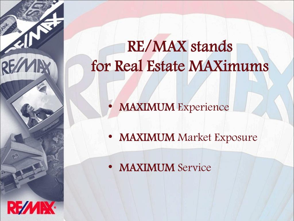 PPT MAXIMUM Experience MAXIMUM Market Exposure MAXIMUM Service
