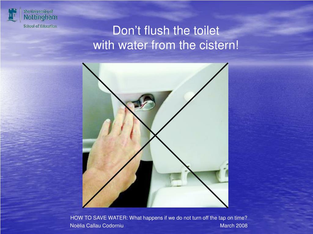 PPT How to save water. PowerPoint Presentation, free download ID