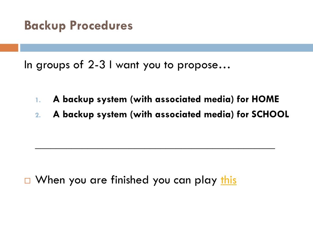 PPT Backup & Recovery PowerPoint Presentation, free download ID4947099