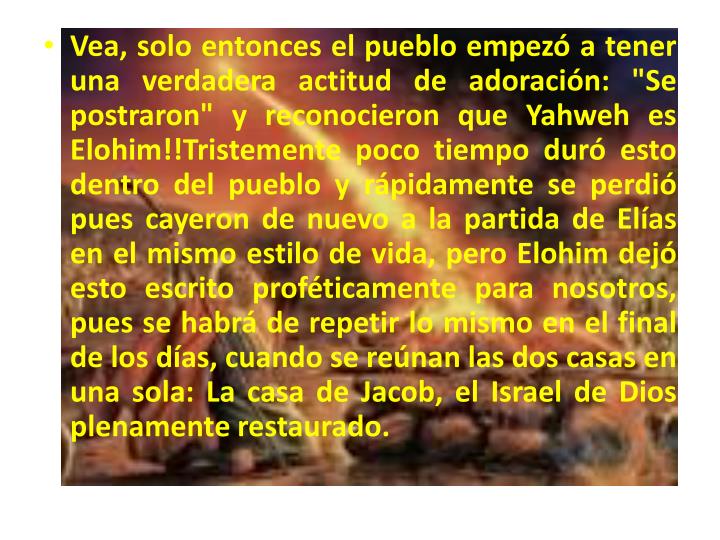 PPT RESTAURANDO EL ALTAR DE LA VERDADERA ADORACION 1ª. DE REYES 18