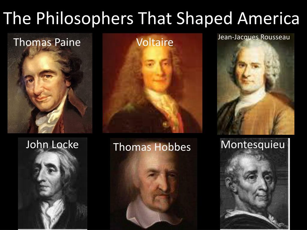 PPT The Philosophers That Shaped America PowerPoint Presentation