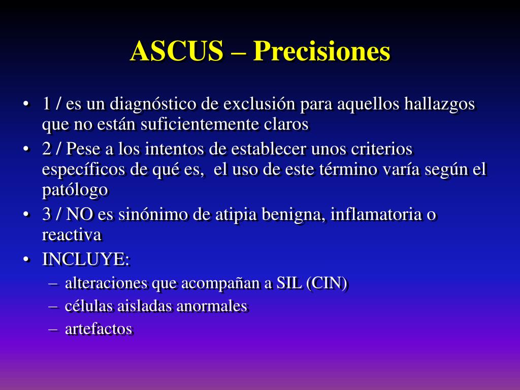 PPT ASCUS ¿Diagnóstico o prevención? PowerPoint Presentation, free