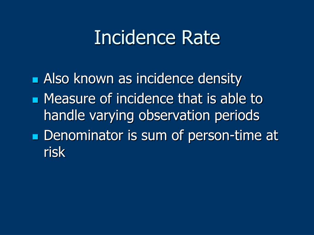 PPT Epidemiology I PowerPoint Presentation, free download ID4953069