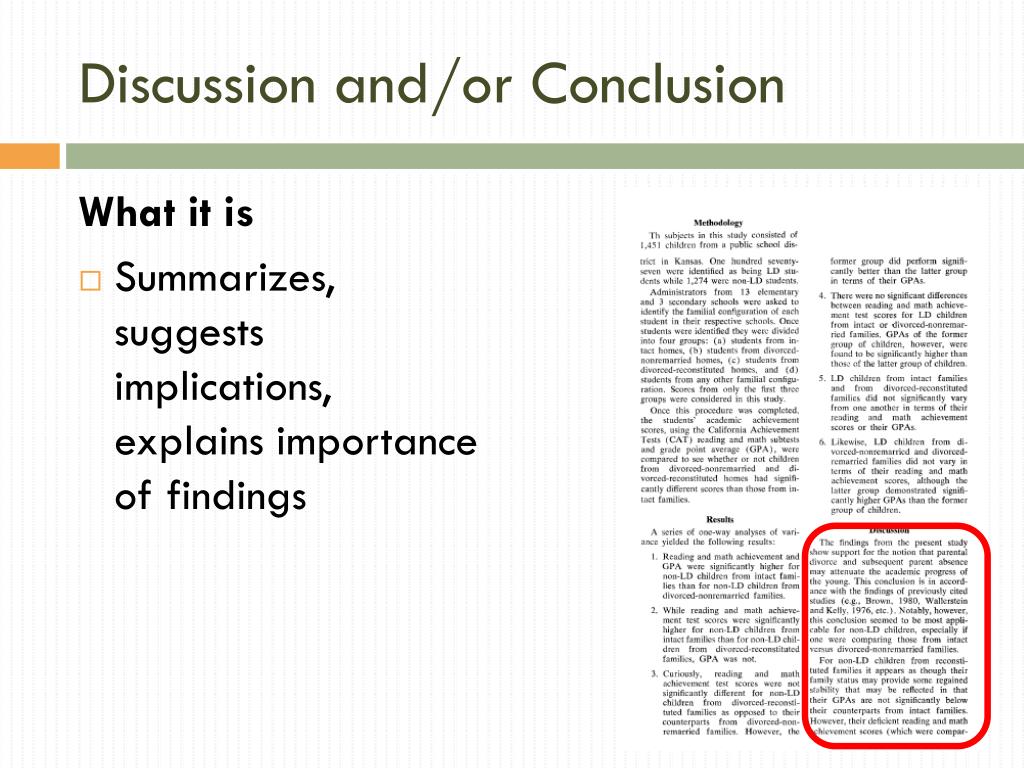 PPT Understanding Academic articles PowerPoint Presentation, free