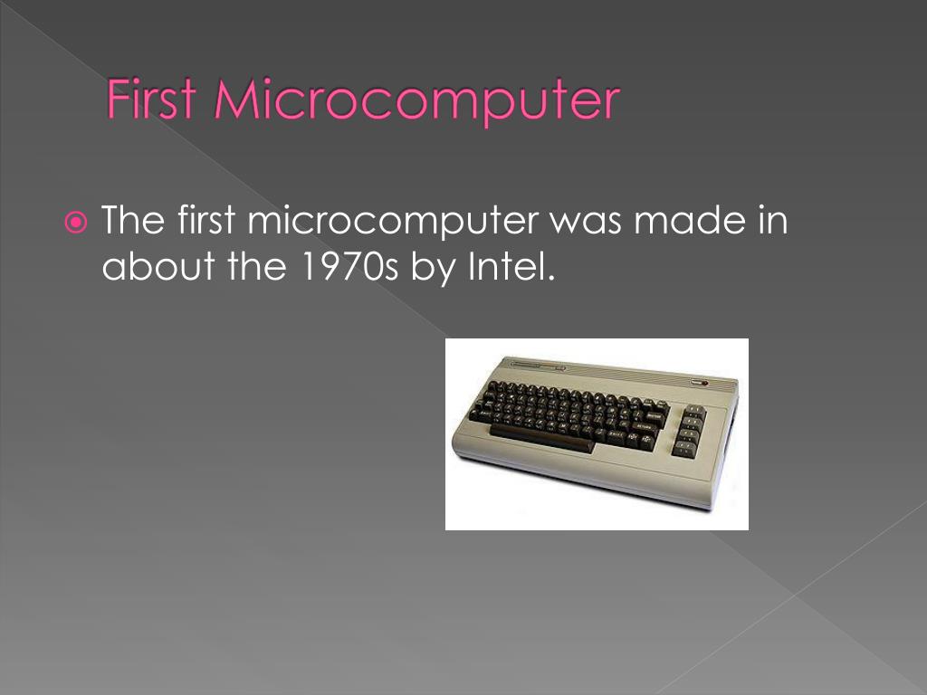 PPT History of the Computer and PowerPoint Presentation