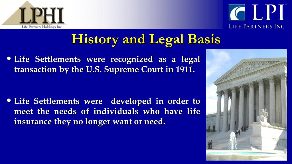 PPT The Architect of Life Settlements SM PowerPoint Presentation