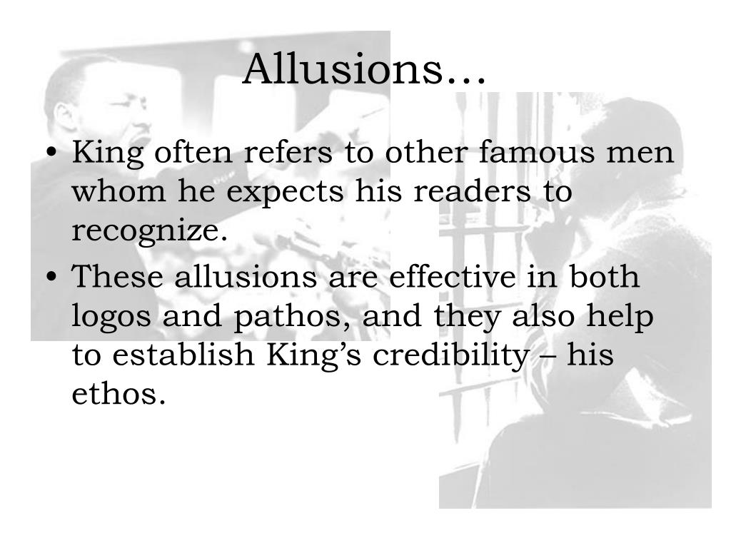 PPT MLK Letter from Birmingham Jail Analysis PowerPoint Presentation